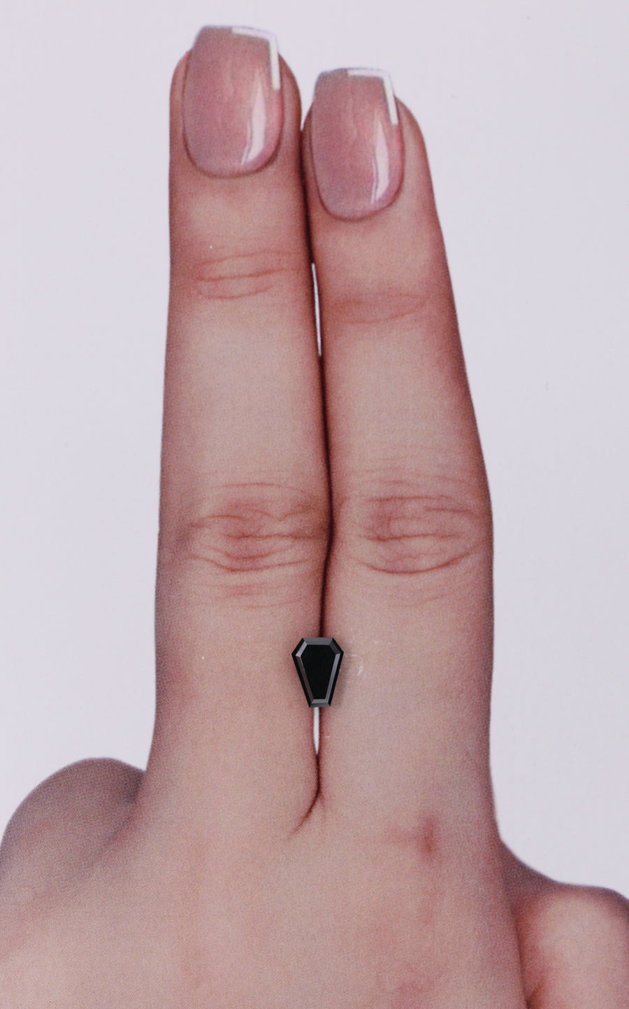 IGI 0.47 Carat Natural Fancy Black Calf Diamond SE-10410IN