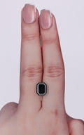 GIA 2.44 Carat Natural Fancy Black Emerald Diamond SE-10167GN