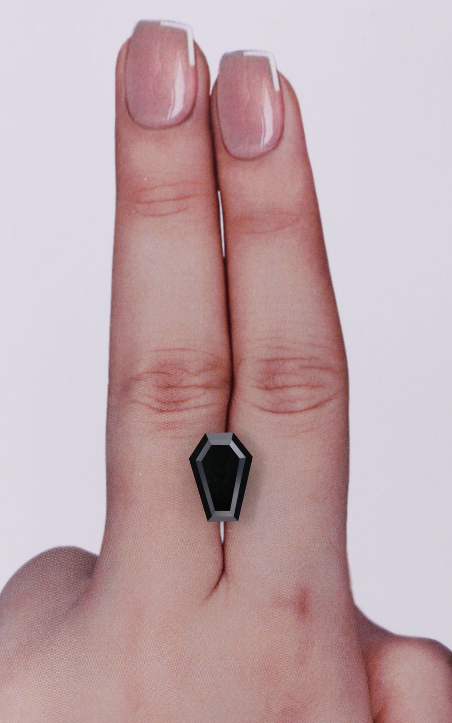 IGI 2.88 Carat Natural Fancy Black Calf Diamond SE-10324TTI