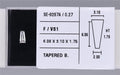 0.27 Carat Natural F VS1 Tapered baguette Diamond SE-9267A