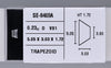 0.23 Carat Natural D VS1 Trapezoid Diamond SE-8469AA