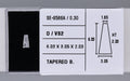 0.30 Carat Natural D VS2 Tapered baguette Diamond SE-9586A