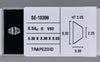 0.54 Carat Natural G VS2 Trapezoid Diamond SE-10398