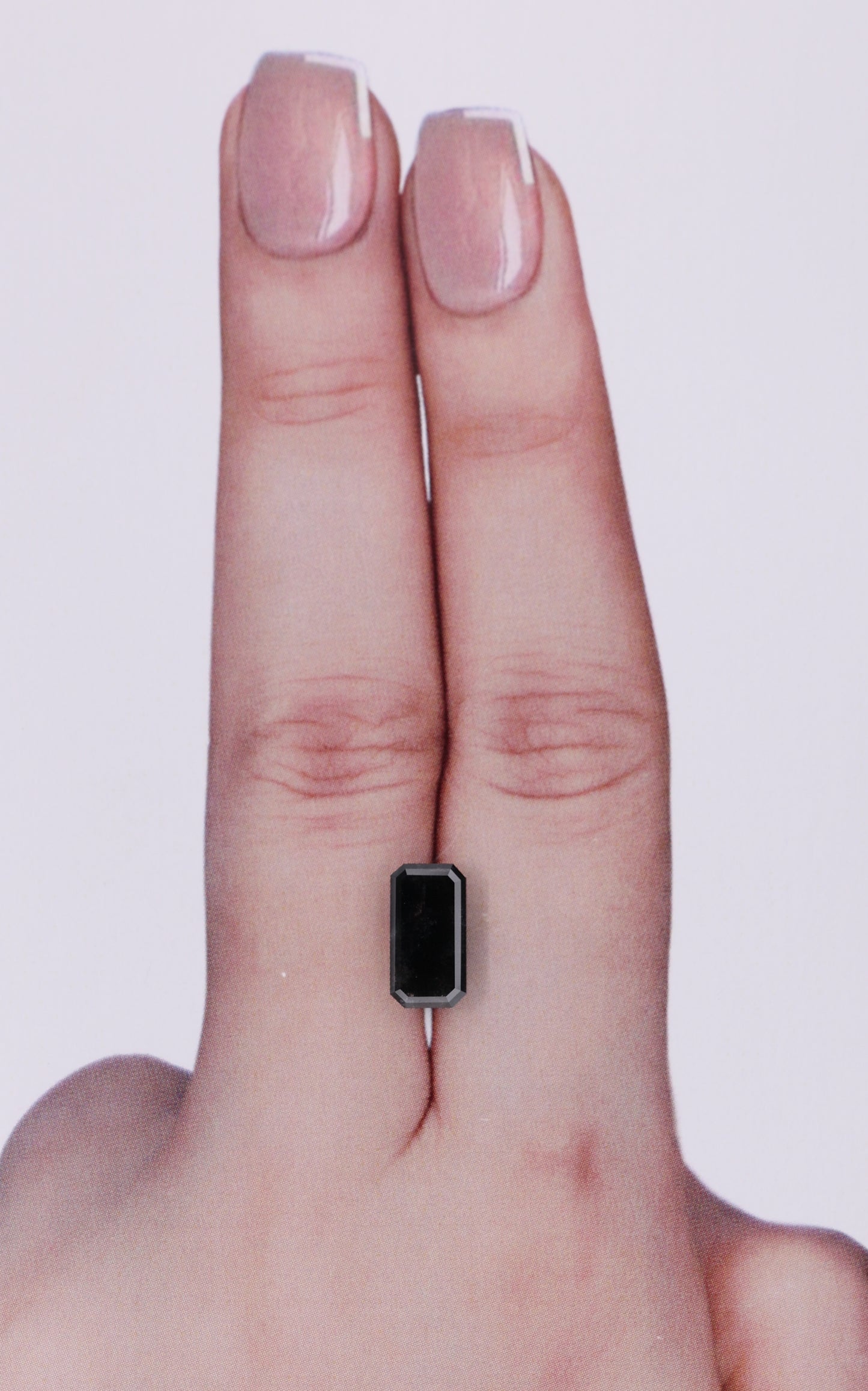 GIA 1.67 Carat Natural Fancy Black Emerald Diamond SE-9392GN