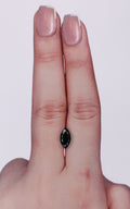 GIA 1.01 Carat Natural Fancy Black Marquise Diamond SE-10156GT