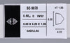 0.60 Carat Natural D VVS2 Trapezoid Diamond SE-9070