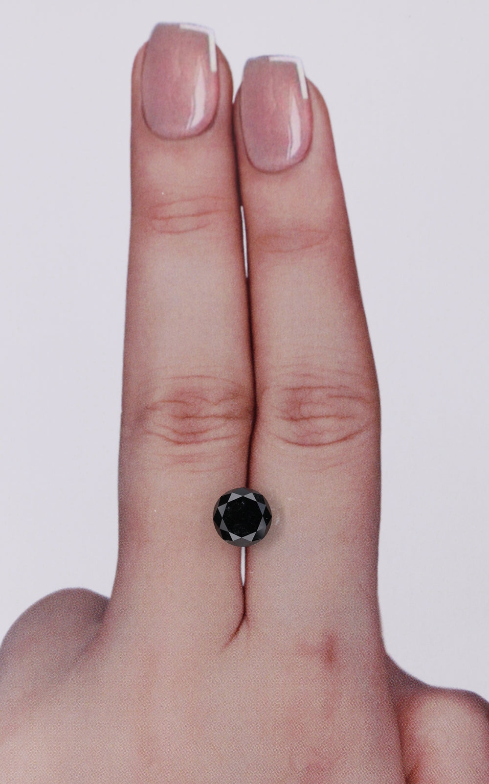 IGI 1.37 Carat Natural Fancy Black Round Diamond SE-10467IN