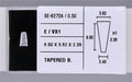 0.50 Carat Natural E VS1 Tapered baguette Diamond SE-9272A