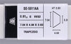 1.27 Carat Natural G VVS2 Trapezoid Diamond SE-5911AAAA