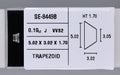 0.19 Carat Natural J VVS2 Trapezoid Diamond SE-8449BB