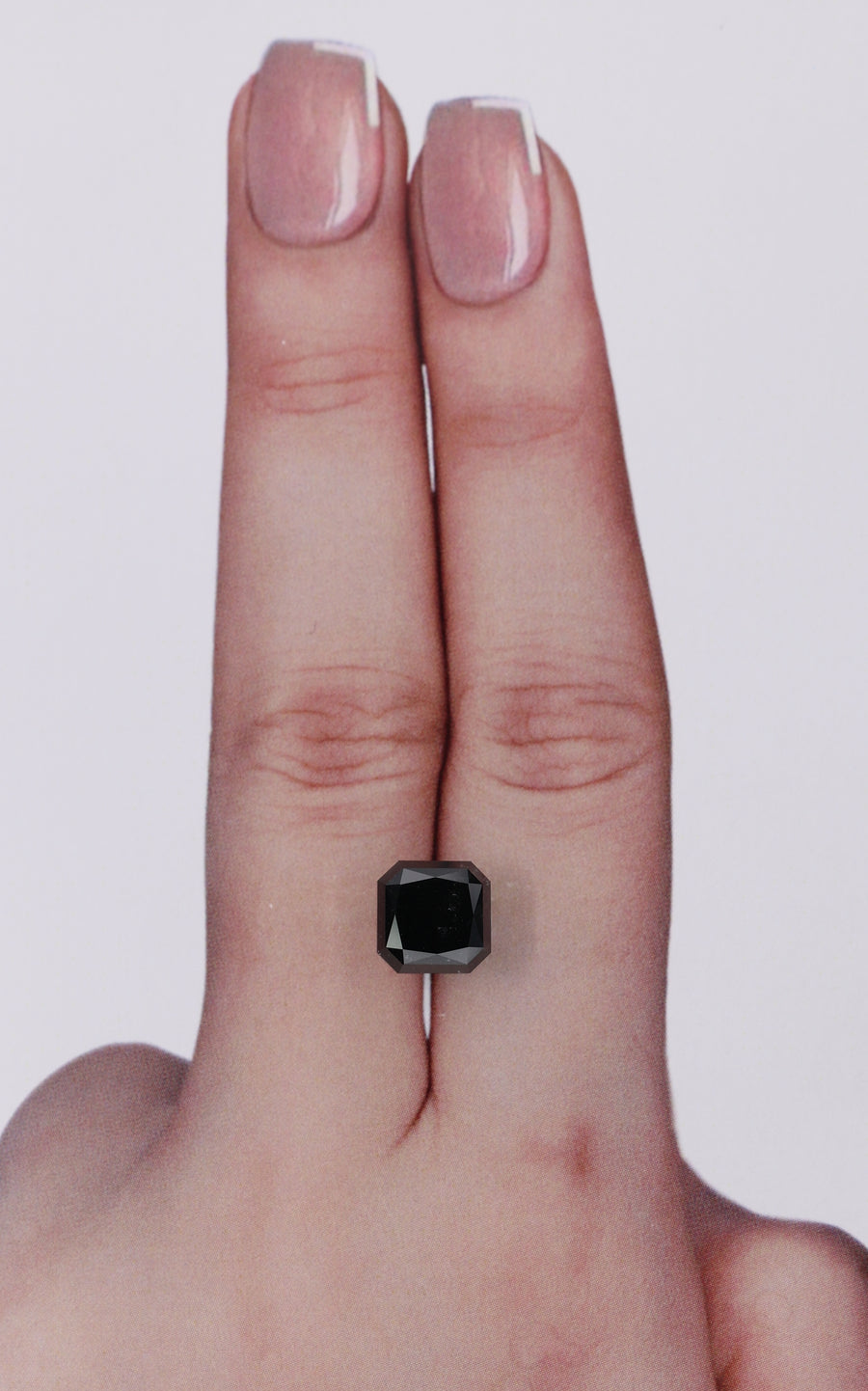 IGI 3.54 Carat Natural Fancy Black Radiant Diamond SE-10446IN