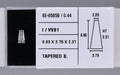 0.44 Carat Natural I VVS1 Tapered baguette Diamond SE-9585B