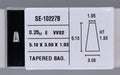 0.25 Carat Natural E VVS2 Tapered baguette Diamond SE-10227B