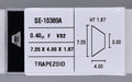 0.40 Carat Natural F VS2 Trapezoid Diamond SE-10389A