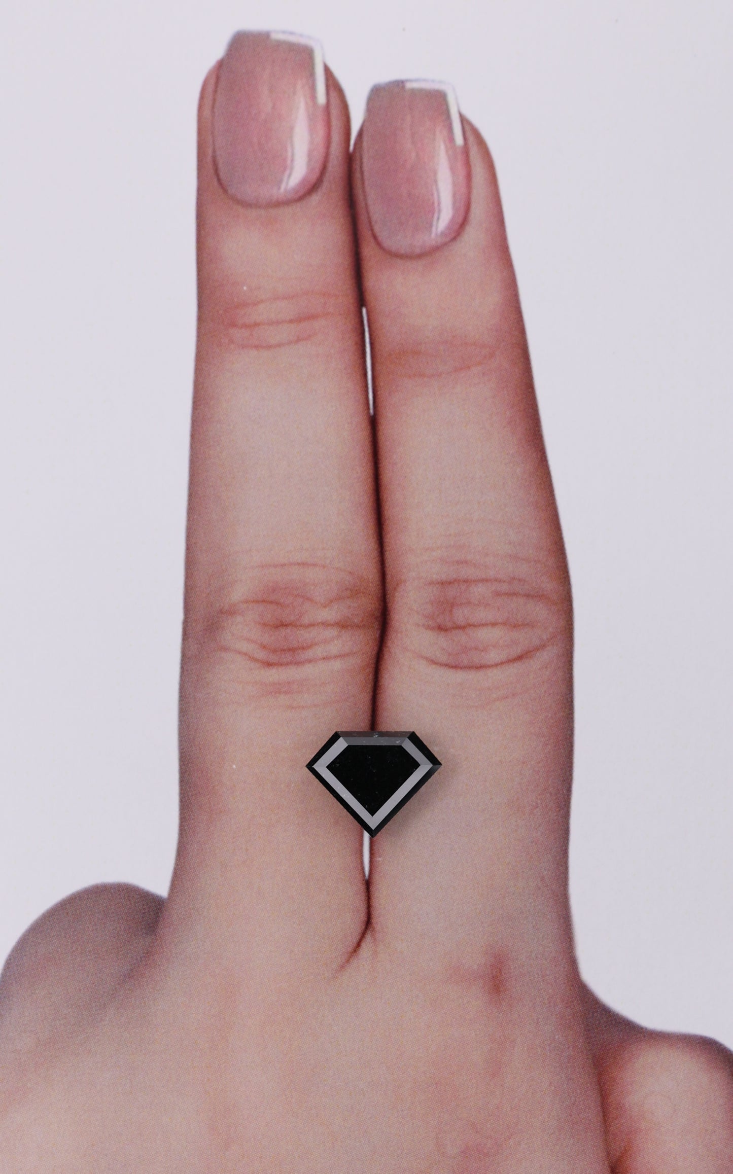 IGI 2.16 Carat Natural Fancy Black Shield Diamond SE-10336IN