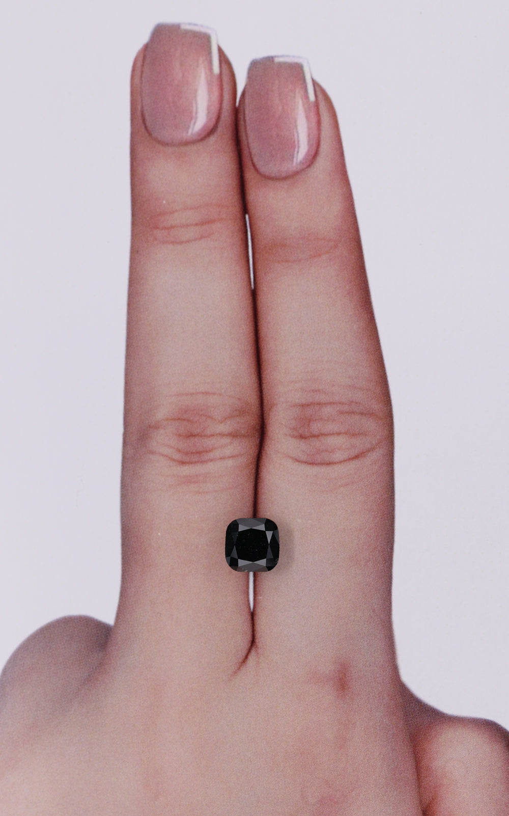 IGI 1.43 Carat Natural Fancy Black Cushion Diamond SE-10215IN