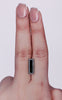 2.17 Carat Natural Fancy Black Baguette Diamond SE-10162