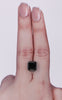 5.69 Carat Natural Fancy Black Sq emerald Diamond SE-9809