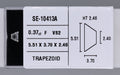 0.37 Carat Natural F VS2 Trapezoid Diamond SE-10413A