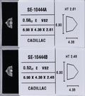 0.52 Carat Natural E VS2 Trapezoid Diamond SE-10444B