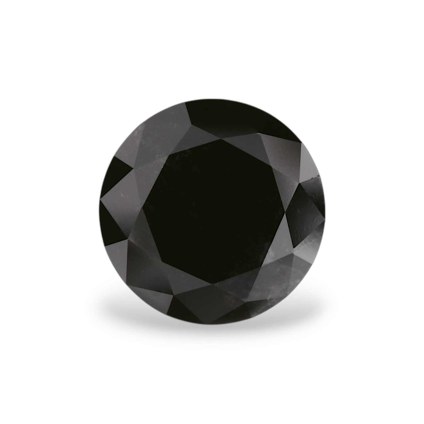 GIA 1.95 Carat Natural Fancy Black Round Diamond SE-4488GN