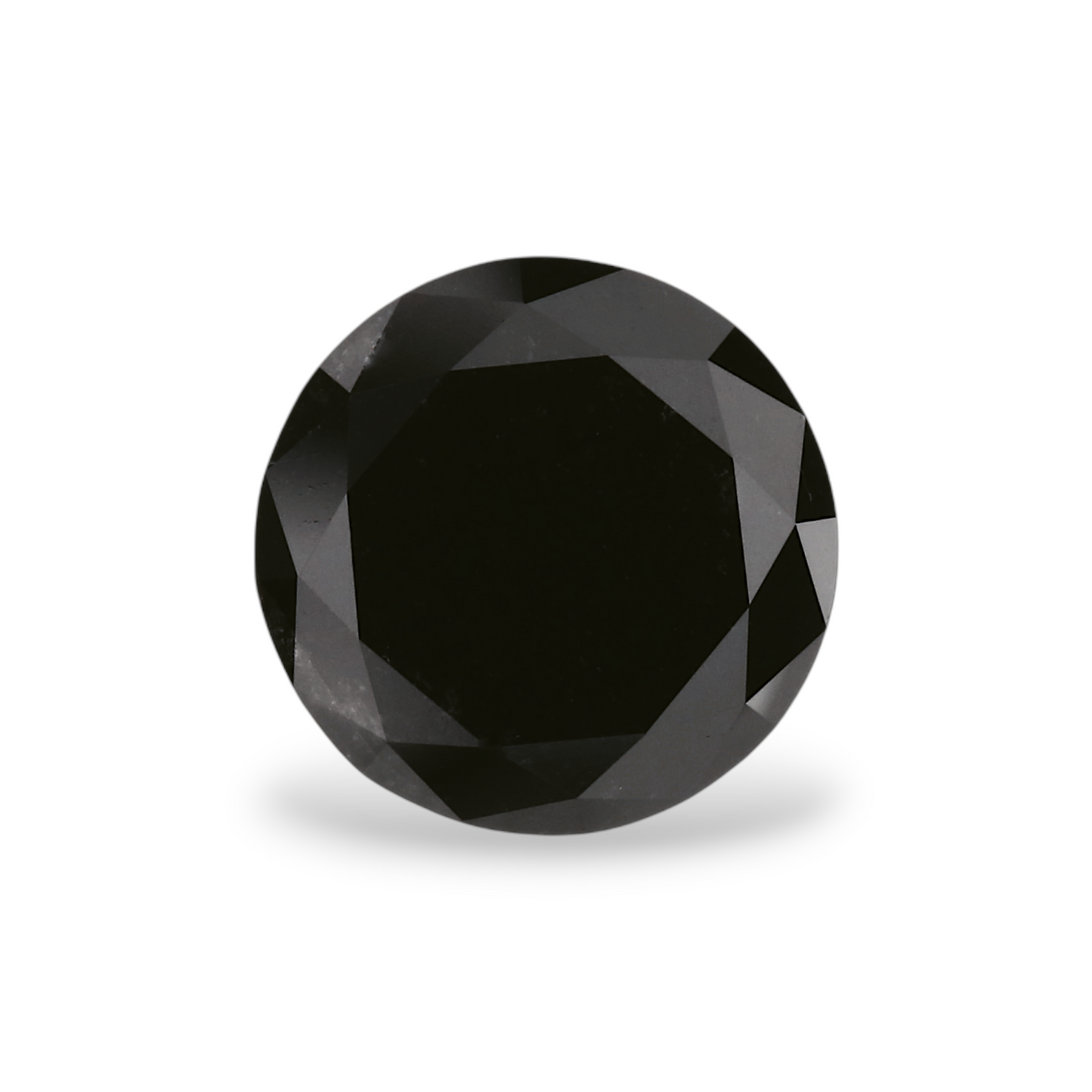 GIA 1.82 Carat Natural Fancy Black Round Diamond SE-4697GN