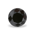 GIA 1.49 Carat Natural Fancy Black Round Diamond SE-5192GN
