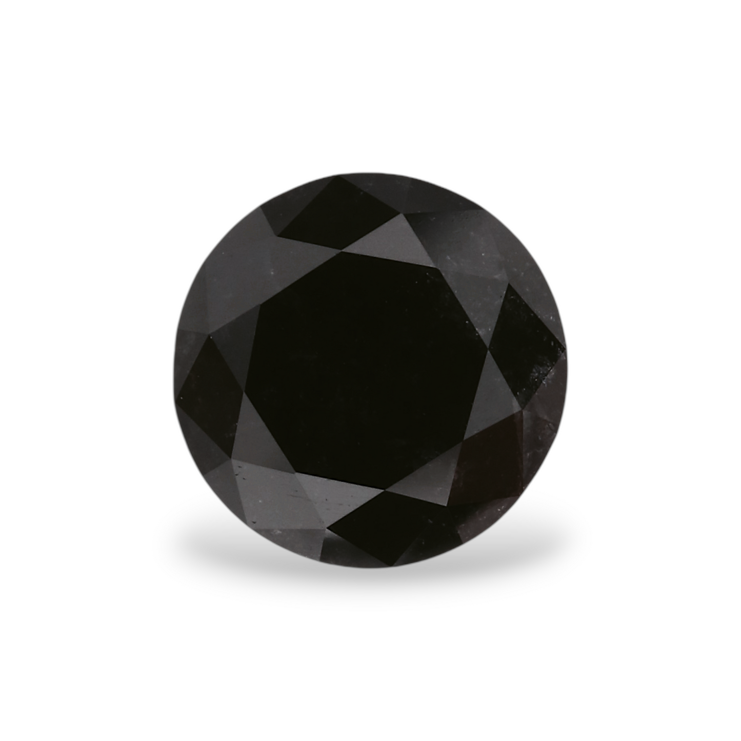 GIA 1.79 Carat Natural Fancy Black Round Diamond SE-5201GN