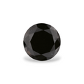 GIA 4.28 Carat Natural Fancy Black Round Diamond SE-5214GN