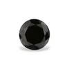 GIA 4.28 Carat Natural Fancy Black Round Diamond SE-5214GN
