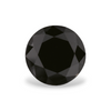 GIA 3.22 Carat Natural Fancy Black Round Diamond SE-5259GN