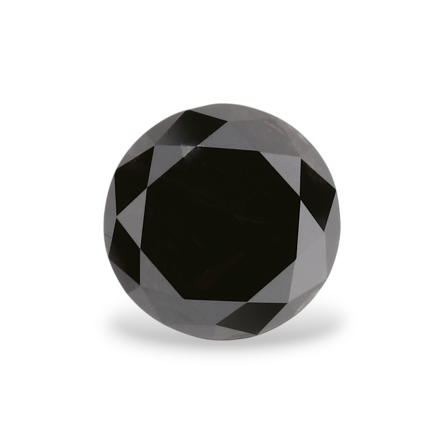 GIA 1.02 Carat Natural Fancy Black Round Diamond SE-5276GN