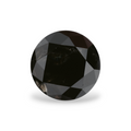 GIA 1.27 Carat Natural Fancy Black Round Diamond SE-5282GN