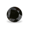GIA 1.27 Carat Natural Fancy Black Round Diamond SE-5282GN
