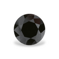 GIA 1.42 Carat Natural Fancy Black Round Diamond SE-5292GN