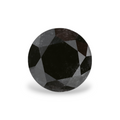 GIA 1.35 Carat Natural Fancy Black Round Diamond SE-5305GN