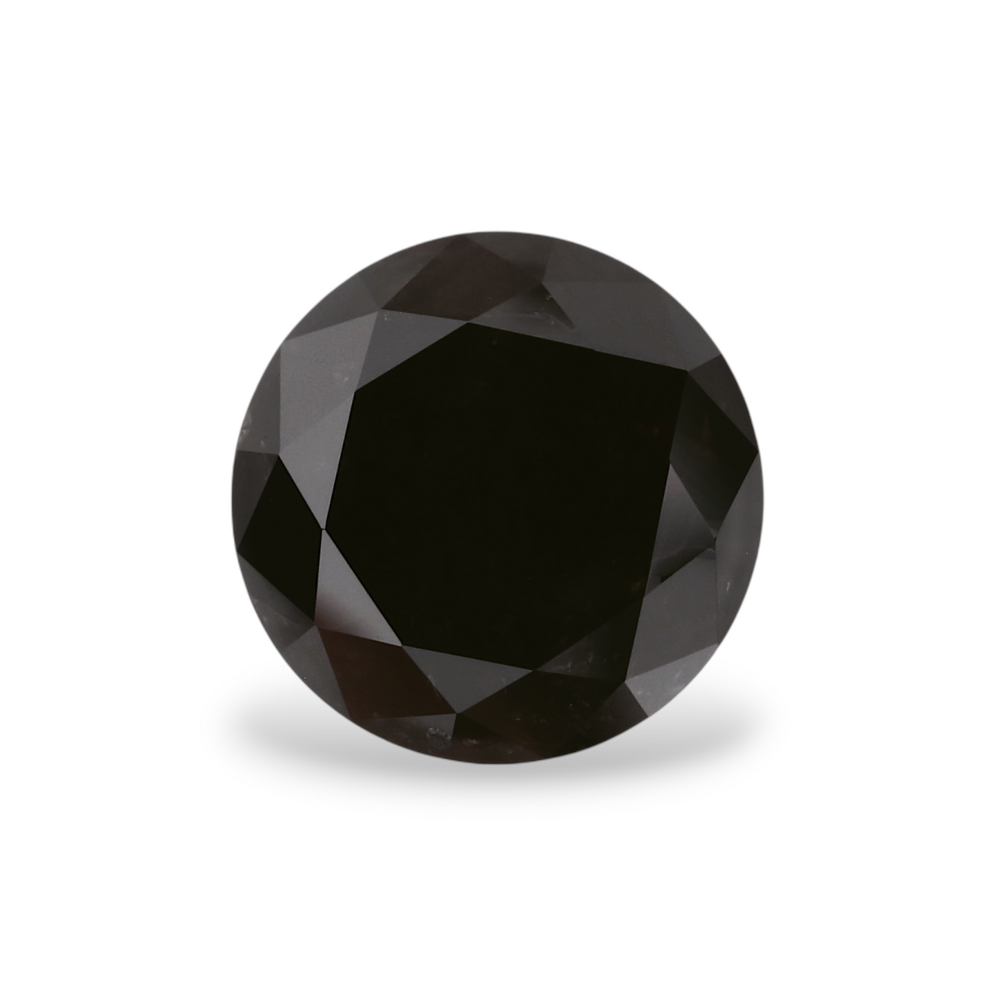 GIA 2.32 Carat Natural Fancy Black Round Diamond SE-5310GN