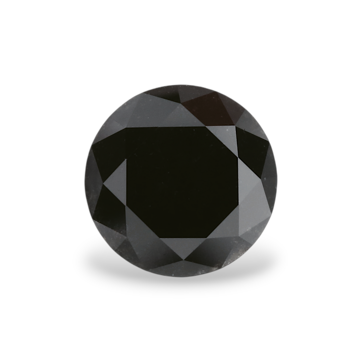 GIA 1.23 Carat Natural Fancy Black Round Diamond SE-5320GN