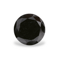 GIA 1.21 Carat Natural Fancy Black Round Diamond SE-5328GN