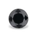 GIA 1.30 Carat Natural Fancy Black Round Diamond SE-5363GN
