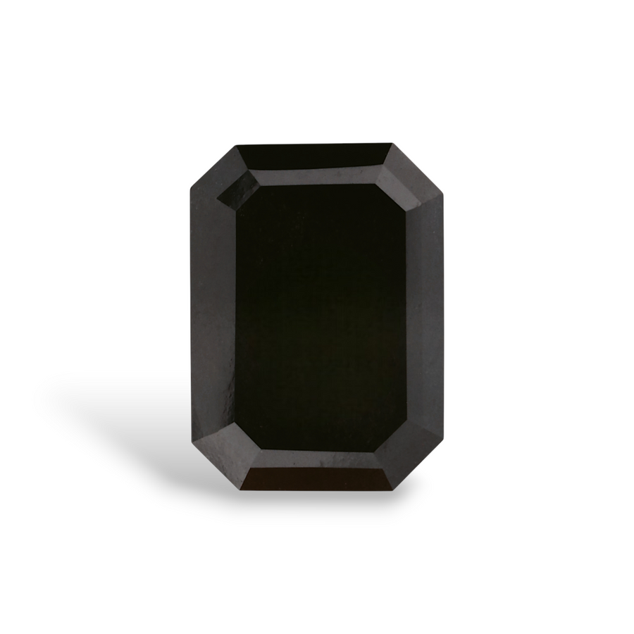 GIA 1.77 Carat Natural Fancy Gray Emerald Diamond SE-5399GN