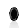 GIA 5.60 Carat Natural Fancy Black Oval Diamond SE-5413GN
