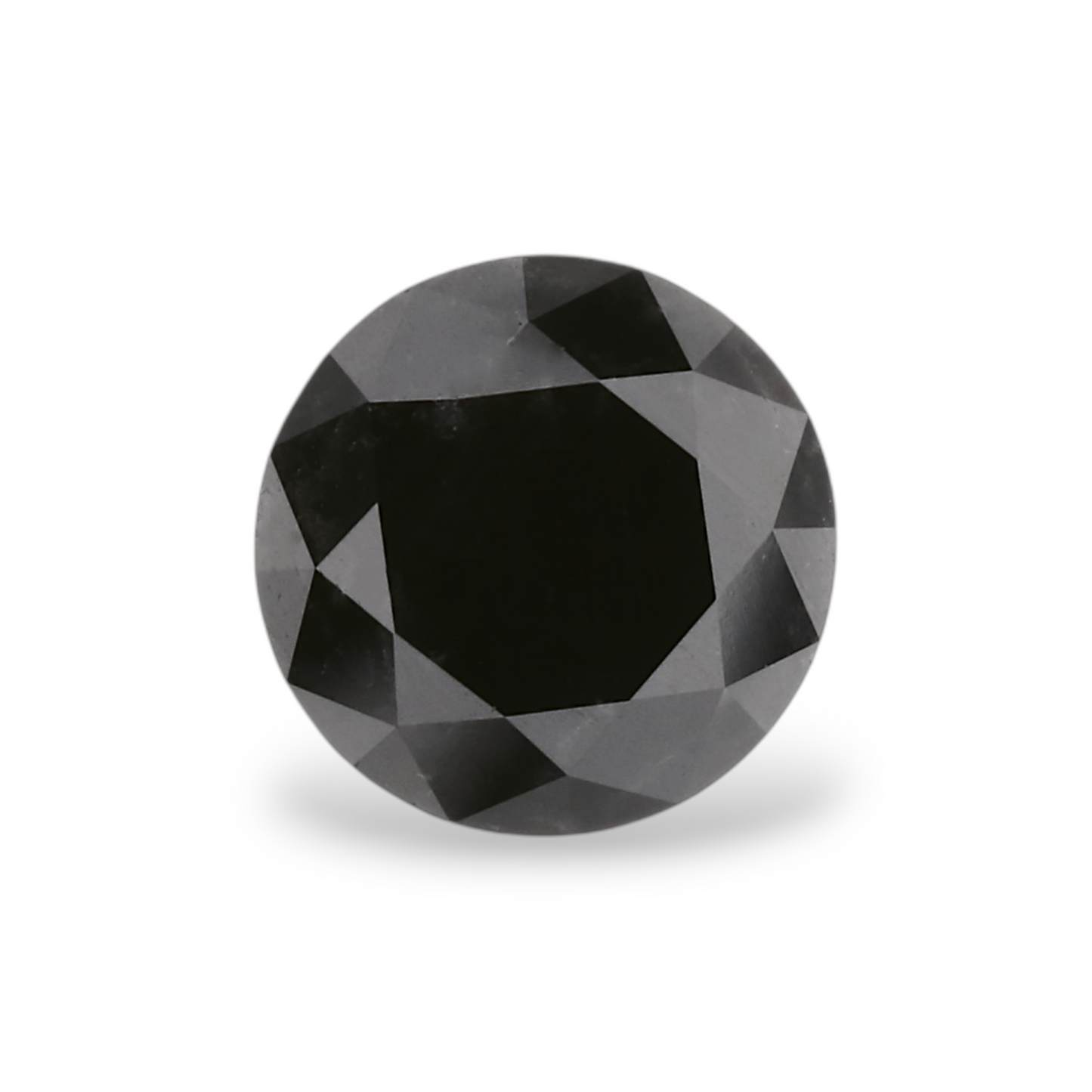 GIA 1.02 Carat Natural Fancy Black Round Diamond SE-5417GN