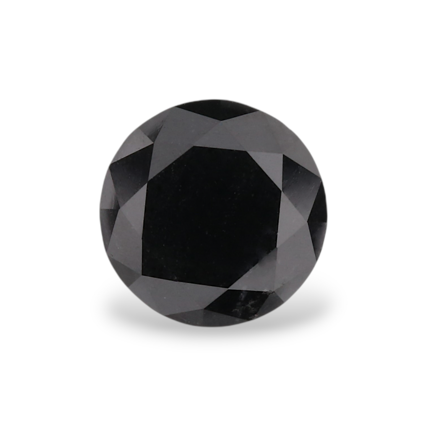 GIA 1.05 Carat Natural Fancy Black Round Diamond SE-5420GN