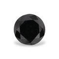 GIA 1.09 Carat Natural Fancy Black Round Diamond SE-5424GN