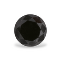 GIA 1.27 Carat Natural Fancy Black Round Diamond SE-5429GN