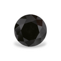 GIA 1.41 Carat Natural Fancy Black Round Diamond SE-5434GN