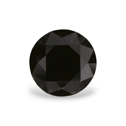 GIA 1.91 Carat Natural Fancy Black Round Diamond SE-5447GN