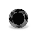 GIA 2.45 Carat Natural Fancy Black Round Diamond SE-5454GN