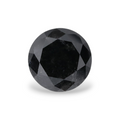 GIA 1.01 Carat Natural Fancy Black Round Diamond SE-5462GN